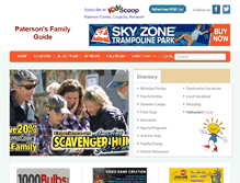 Tablet Screenshot of patersonkids.com